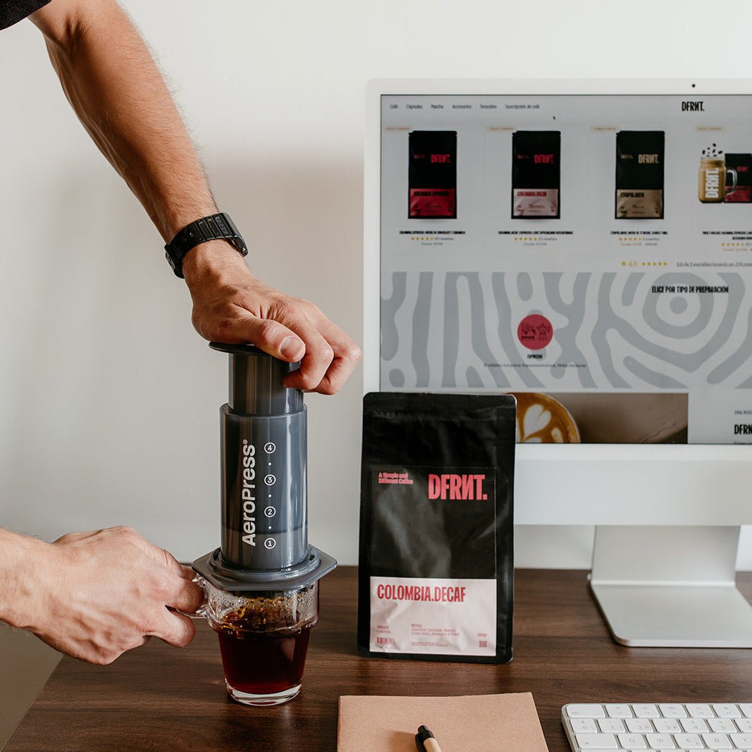 COLOMBIA.DECAF | Espresso | Café Especialidad Descafeinado - DFRNT.