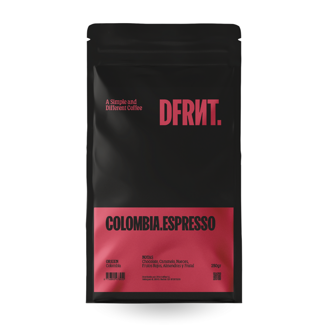 Pack Colombia.01 Espresso Grano 2x250gr + Molinillo café Black+Decker - DFRNT.