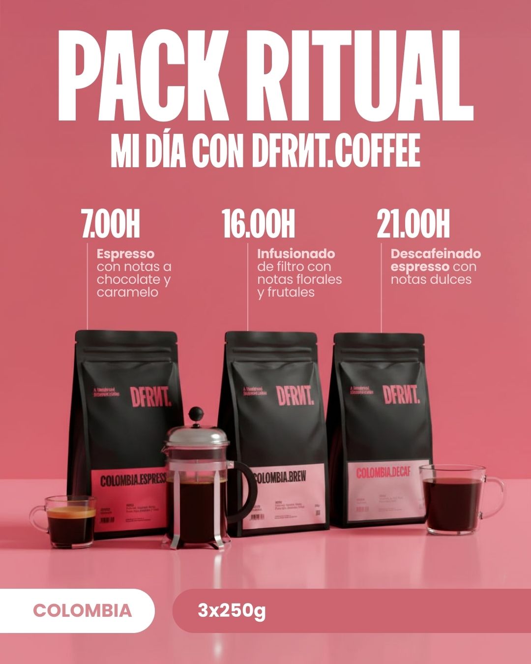 Pack Ritual | 3x250g | Specialty Coffee