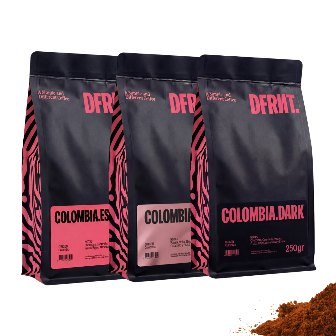 Pack Colombia Trio | 3x250g | Specialiteitskoffie