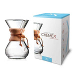 Cafetera Chemex Carafe Cristal. Agarre Madera 6 tazas - DFRNT.