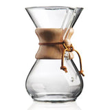 Cafetera Chemex Carafe Cristal. Agarre Madera 6 tazas - DFRNT.