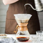Cafetera Chemex Carafe Cristal. Agarre Madera 6 tazas - DFRNT.