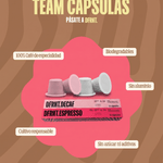 Cápsulas DFRNT.DECAF | Descafeinado | Compatibles Nespresso | Café de especialidad - DFRNT.