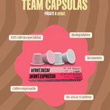 Cápsulas DFRNT.DECAF | Descafeinado | Compatibles Nespresso | Café de especialidad - DFRNT.