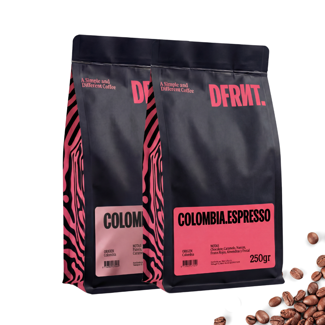 Pack Colombia Duo | 2x250g | Specialiteitskoffie Ideale Espresso