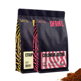 Pack Etiopía Brew + Colombia Geisha | Filtro | 2x250g | Café Especialidad Ideal Filtro