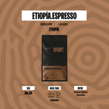 ETIOPÍA.ESPRESSO | Notas de Cítricos, Limón y Chocolate - DFRNT.