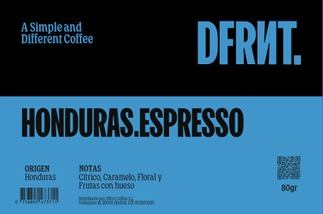 HONDURAS.ESPRESSO | Bolsa 80g - DFRNT.