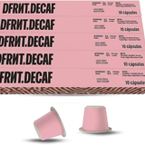 Cápsulas DFRNT.DECAF | Descafeinado | Compatibles Nespresso | Café de especialidad
