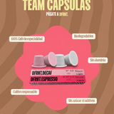 Cápsulas DFRNT.DECAF | Descafeinado | Compatibles Nespresso | Café de especialidad