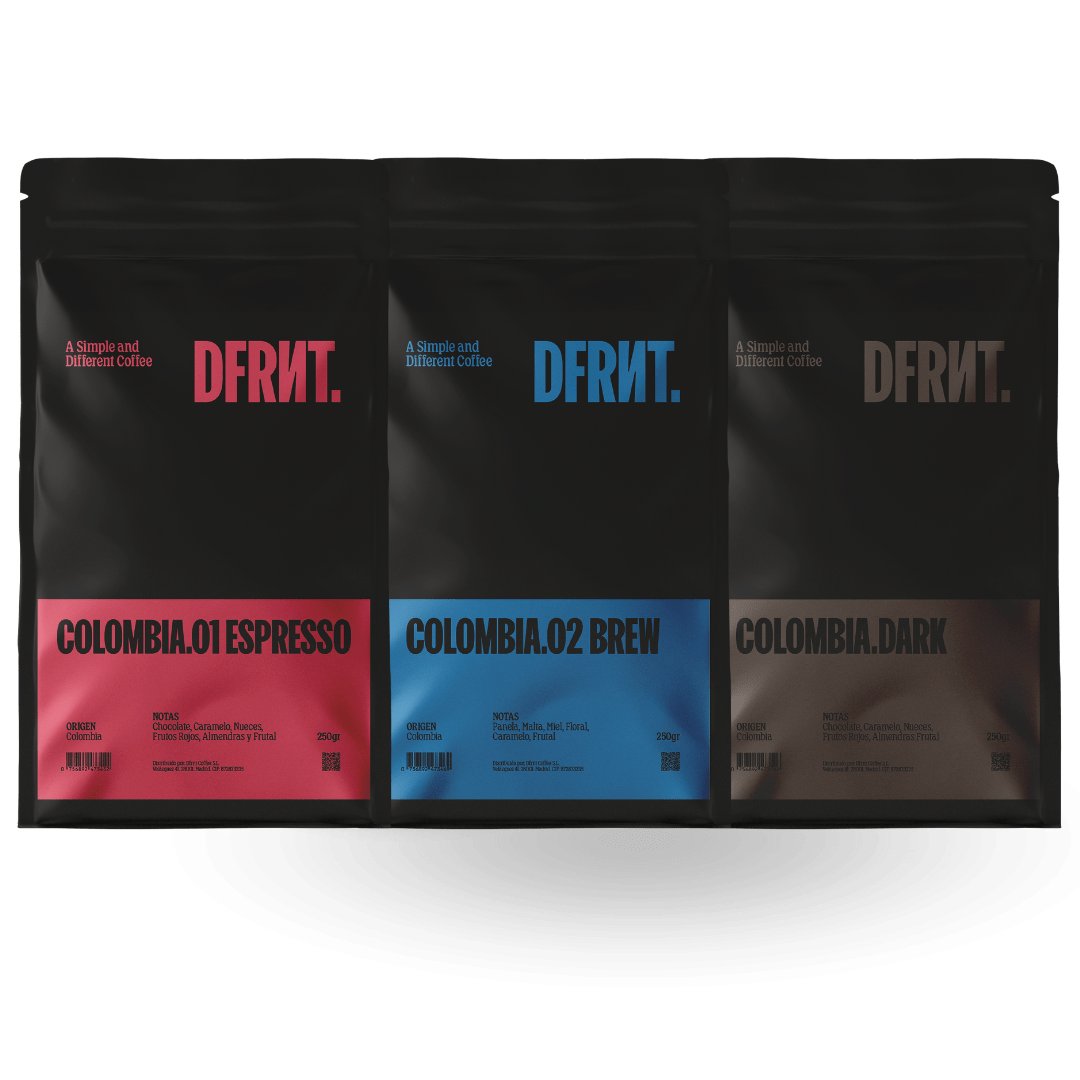 Pack Café Especialidad Colombia. 3x250g - DFRNT.