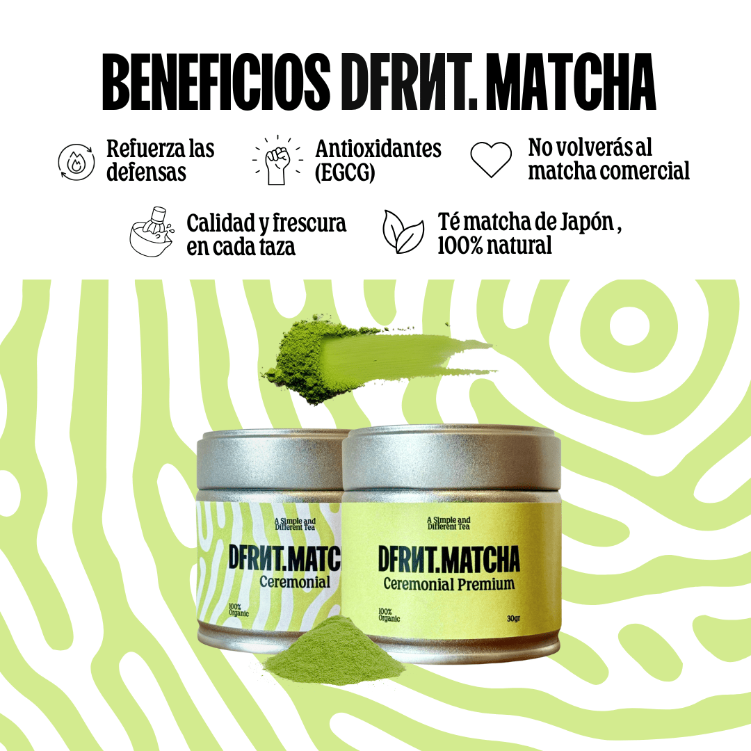 Pack Ceremonial DFRNT. Matcha Ceremonial + Matcha Ceremonial Premium - DFRNT.