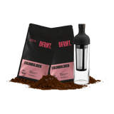 Pack Cold Brew 2x250gr + Botella Hario - DFRNT.