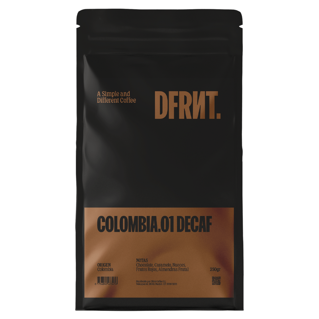 Pack Cold Brew Colombia.01 Decaf 2x250gr + Botella Hario - DFRNT.