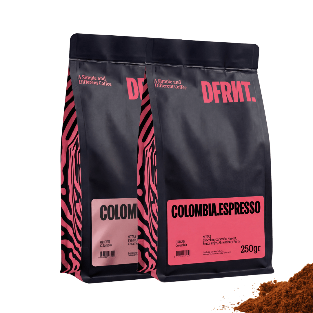 Pack Colombia ESSENTIALS | 2x250g | Café Especialidad Ideal Espresso - DFRNT.