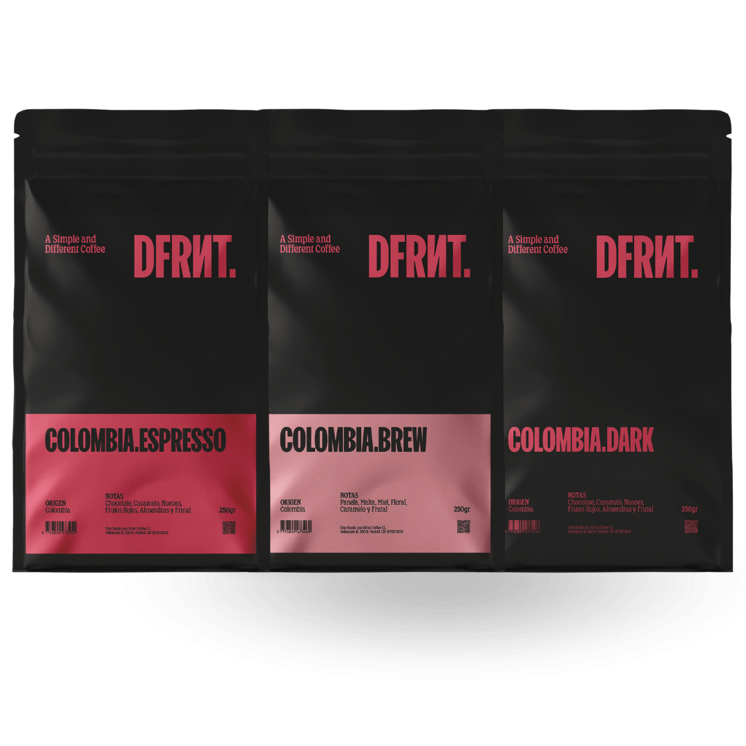 Pack Colombia Trio | 3x250g | Café Especialidad - DFRNT.