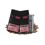 Pack Colombia.Brew 2x250gr + Aeropress - DFRNT.