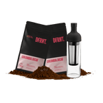 Pack Colombia.Decaf 2x250gr + Botella Hario - DFRNT.