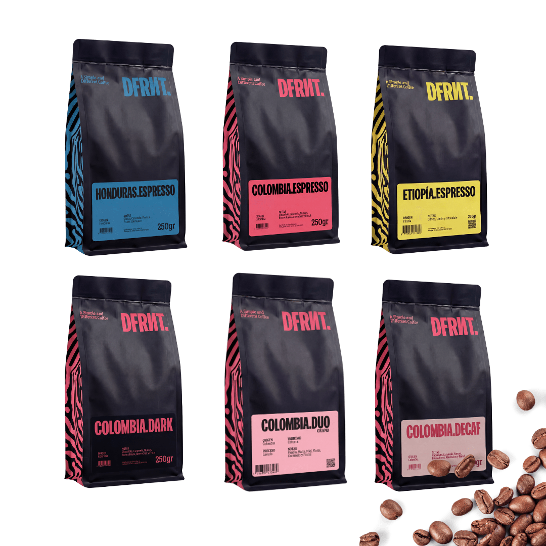 Pack Discovery | 6x250gr | Café Especialidad - DFRNT.