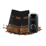 Pack Etiopía.Espresso Grano 2x250gr + Molinillo café Black+Decker - DFRNT.