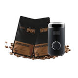 Pack Etiopía.Espresso Grano 2x250gr + Molinillo café Black+Decker - DFRNT.