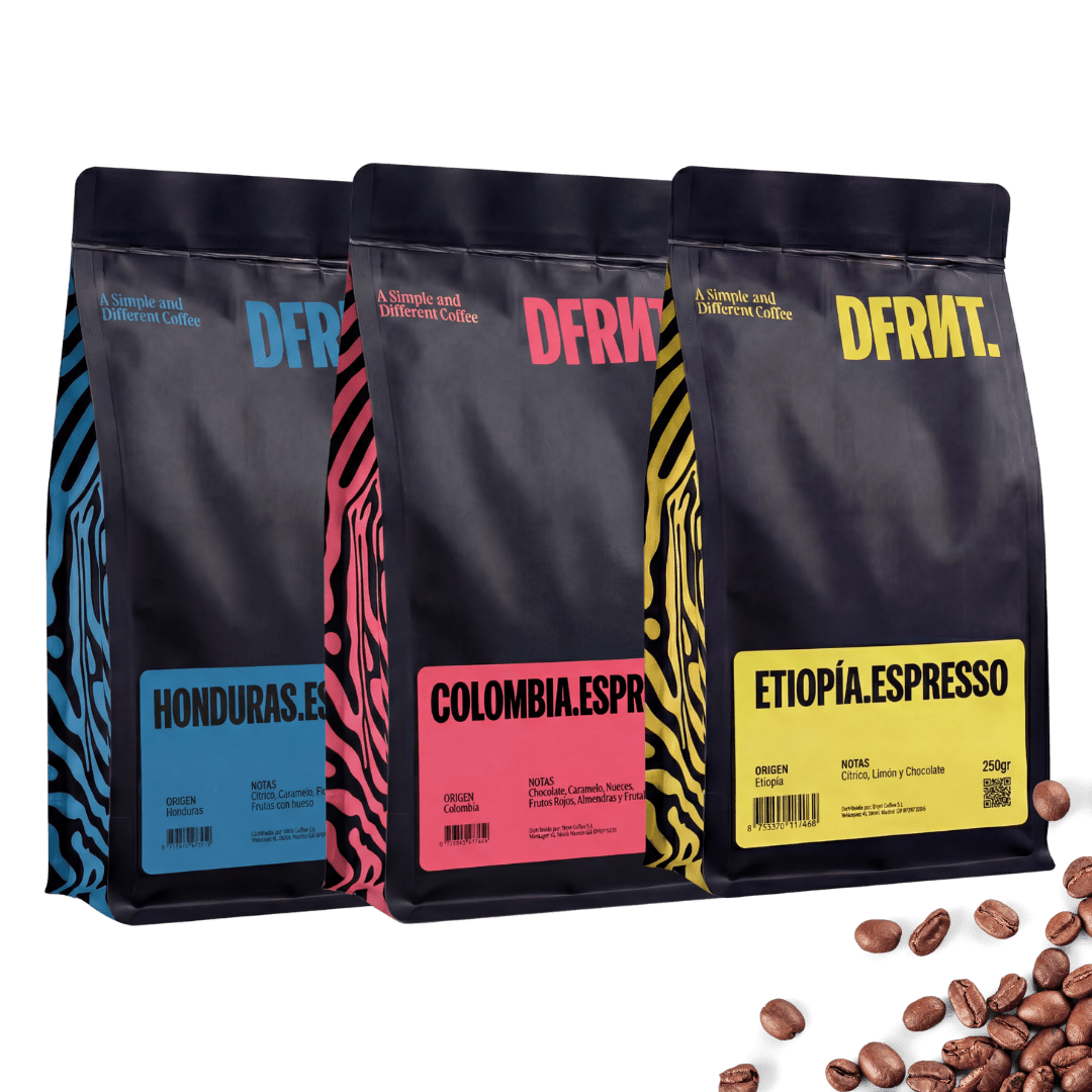 Pack Travesía Espresso | 3x250gr | Café Especialidad - DFRNT.