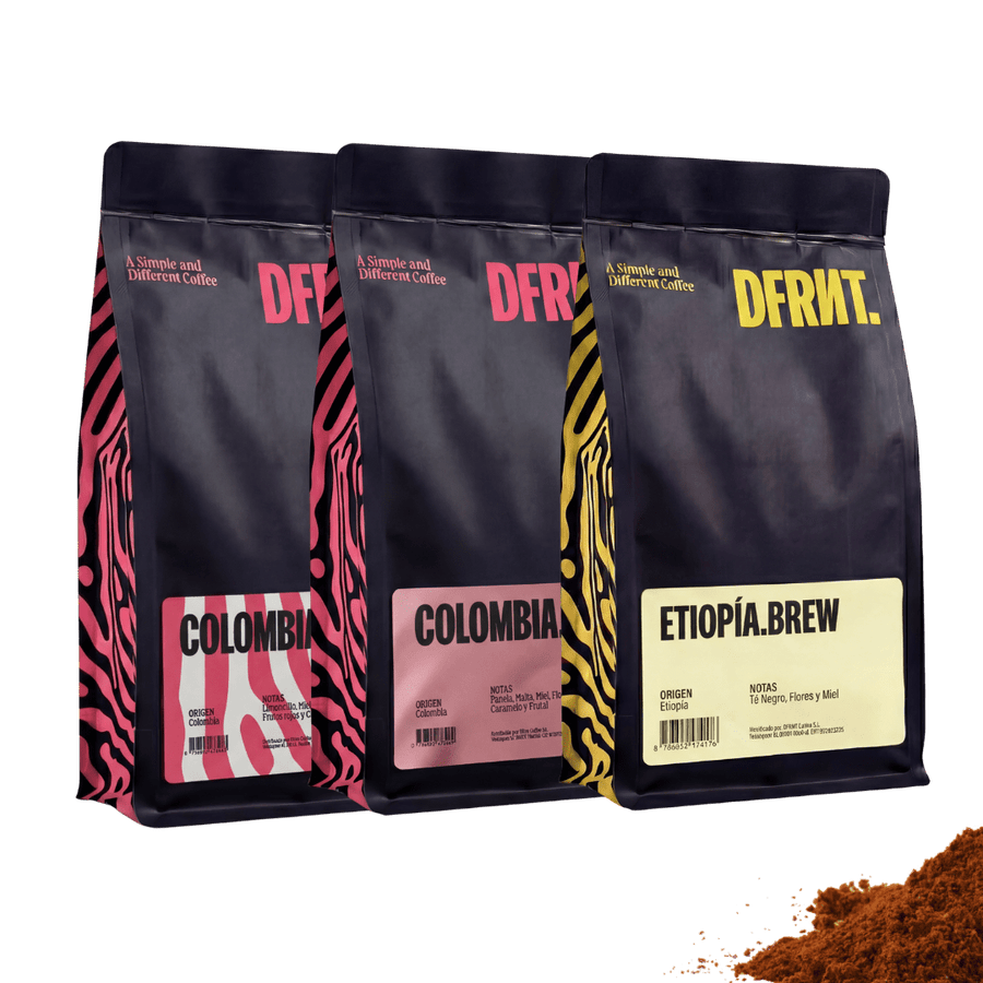 Pack Triple Brew | 3x250g | Café Especialidad - DFRNT.