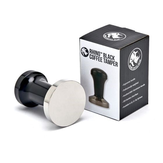 Tamper Pro Negro 58mm Negro - Rhino Coffee Gear - DFRNT.