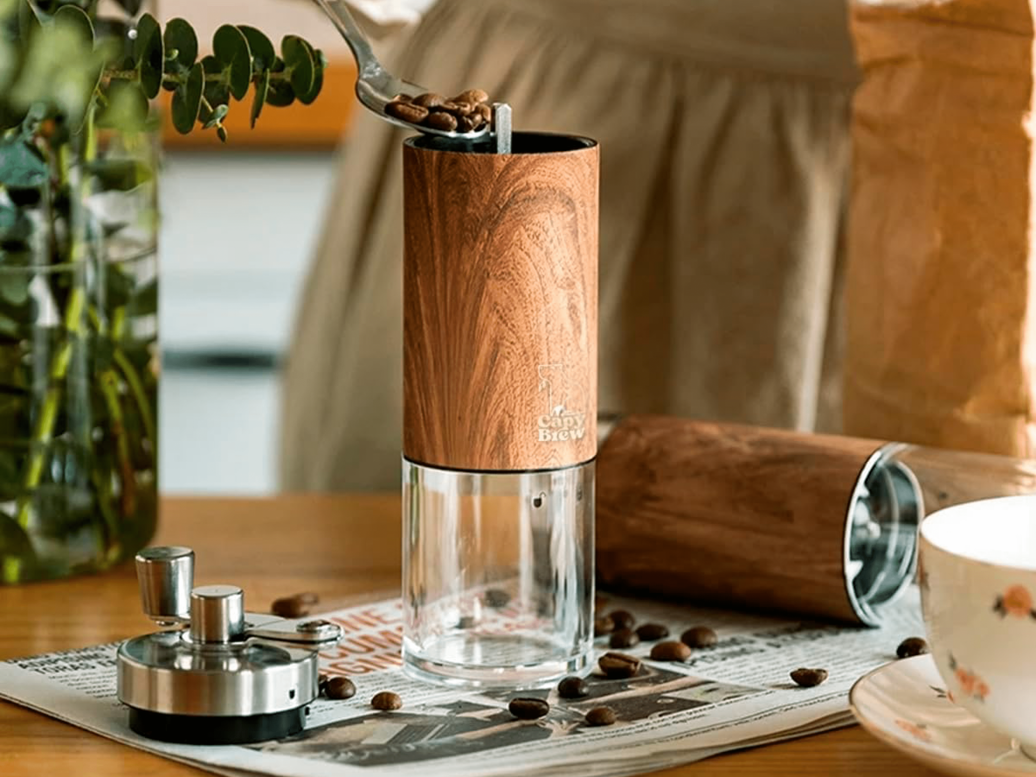 Molinillo manual · Capy Brew - dfrnt Coffee